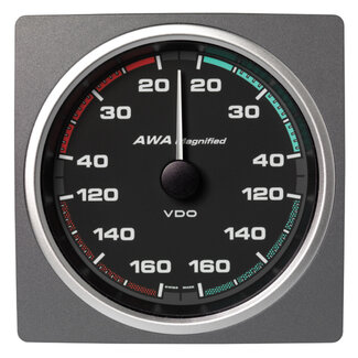 Veratron VDO AQL Wind speed indicator 110mm Black