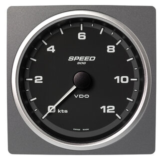 Veratron VDO ACL B Tachometer 0-12 kn/kmh/mph SB 110mm