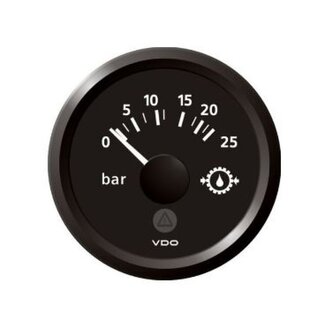 Veratron VDO VLB Trans Oil Pressure 0-25bar TB 52mm