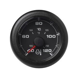 Veratron VDO OCL Cooling water temperature 120°C 52mm Black