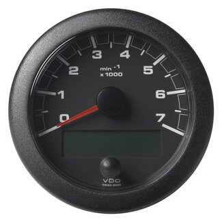 Veratron VDO OCL Rev counter 7,000 RPM 85mm Black