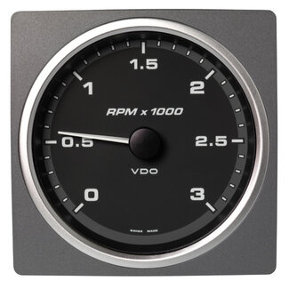 Veratron VDO ACL B Tachometer 3000 rpm SB 110mm