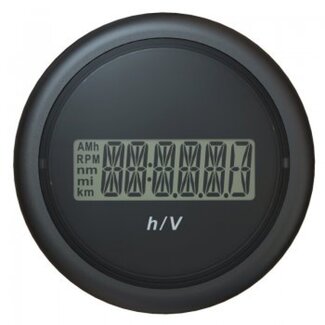 Veratron VDO VLB Hour Clock Digital 9-48V RB 52mm