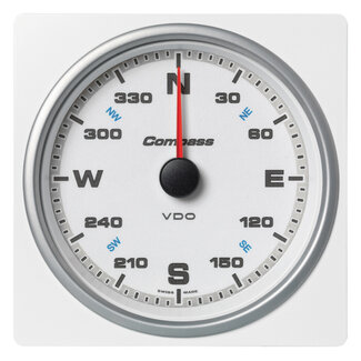 Veratron VDO AQL Compass 110mm White