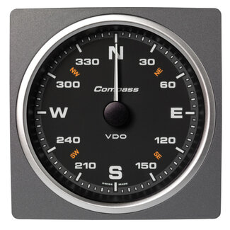Veratron VDO AQL Compass 110mm Black