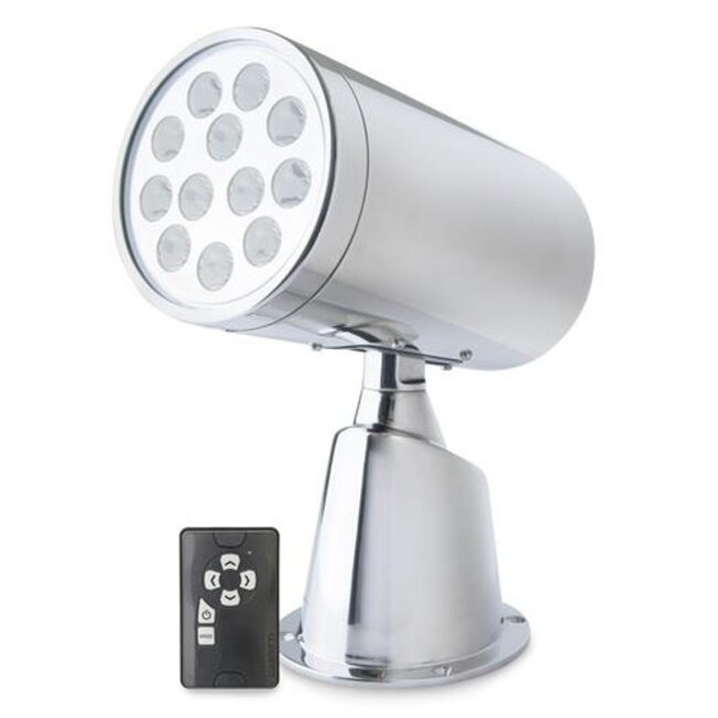 Marinco Marinco Wireless Led IP67 ss Spotlight+Remote 24V