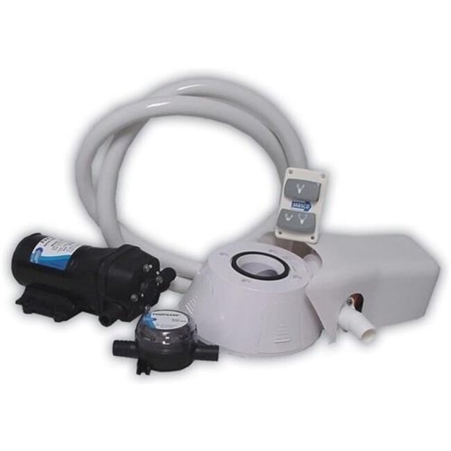 Jabsco Jabsco Quiet Flush Conversion kit with pump 12V