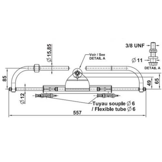 Lecomble & Schmitt LS Cylinder VHM EX 80 HP - incl. fittings