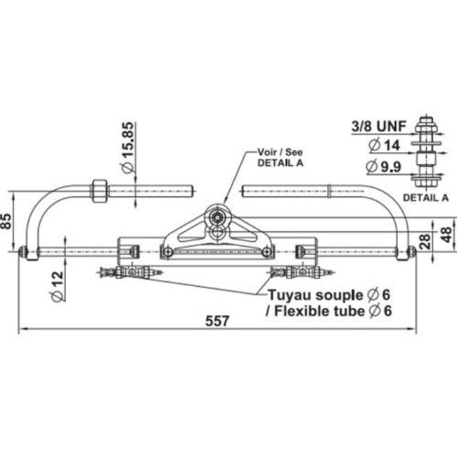 Lecomble & Schmitt LS Cylinder VHM EX 125 HP - incl. fittings