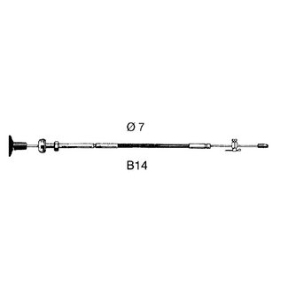 Ultraflex Shifting cable B14 6.1m