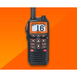 Standard Horizon HX210E Handheld VHF Marine Radio