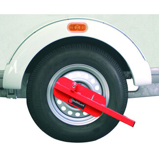 Doublelock Compact Buffalo RED SCM Wheel Clamp