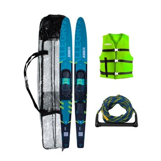 JOBE Allegre Combo Water Skis Teal Package