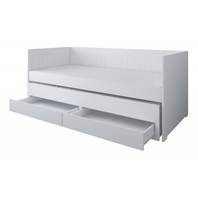 Lilli Furniture Bedbank Nanne met slaap- en opberglades