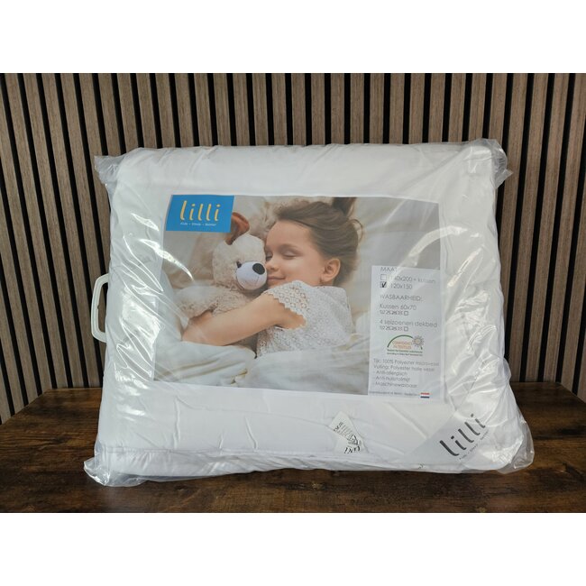 Lilli Kids Peuterdekbed Lilli 120x150 - 4 seizoenen dekbed
