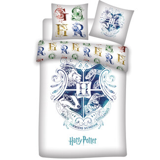 Harry Poter dekbedovertrek polyester 140 x 200 65x65 cm