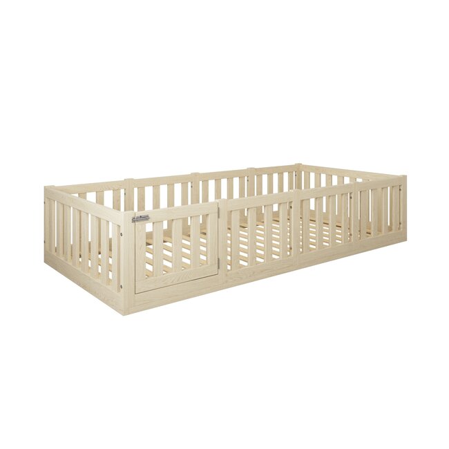 Lilli Furniture Montessori vloerbed Luna Natuur - 90x200