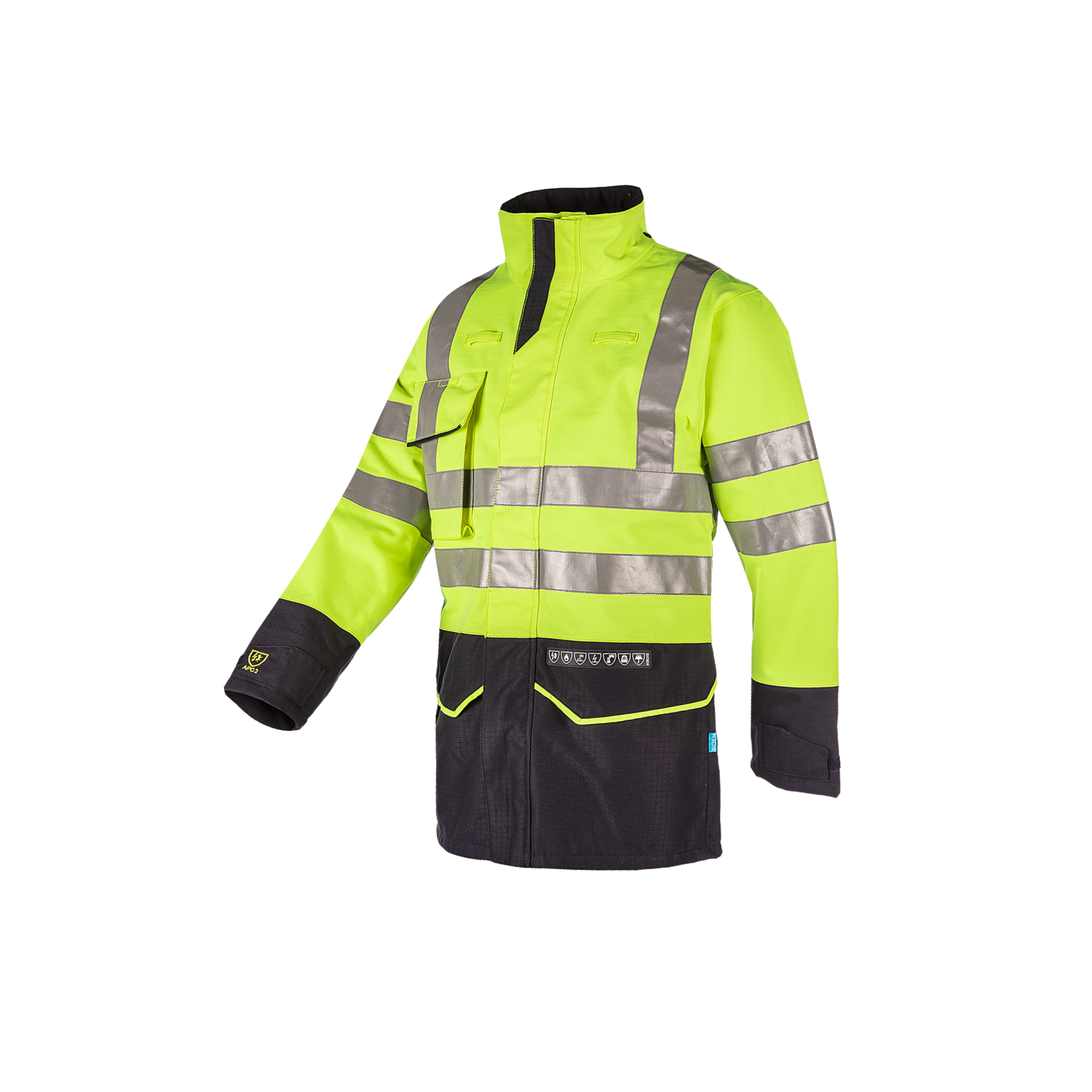 Parka Sioen Nash ARC Yellow/Navy (winter)