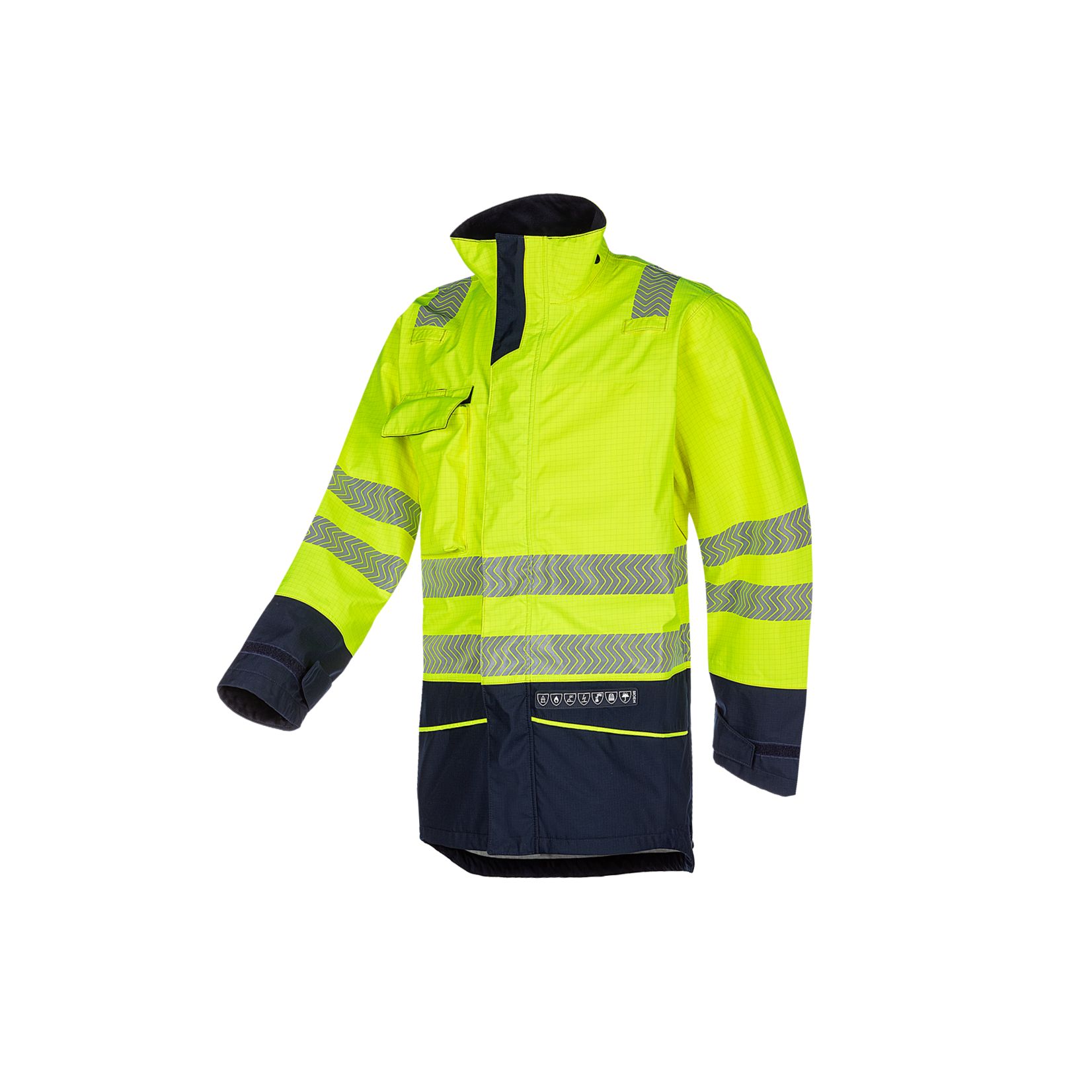 Parka Sioen Torvik ARC Yellow/Navy (winter)