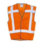 High visibility safety vest ORANGE