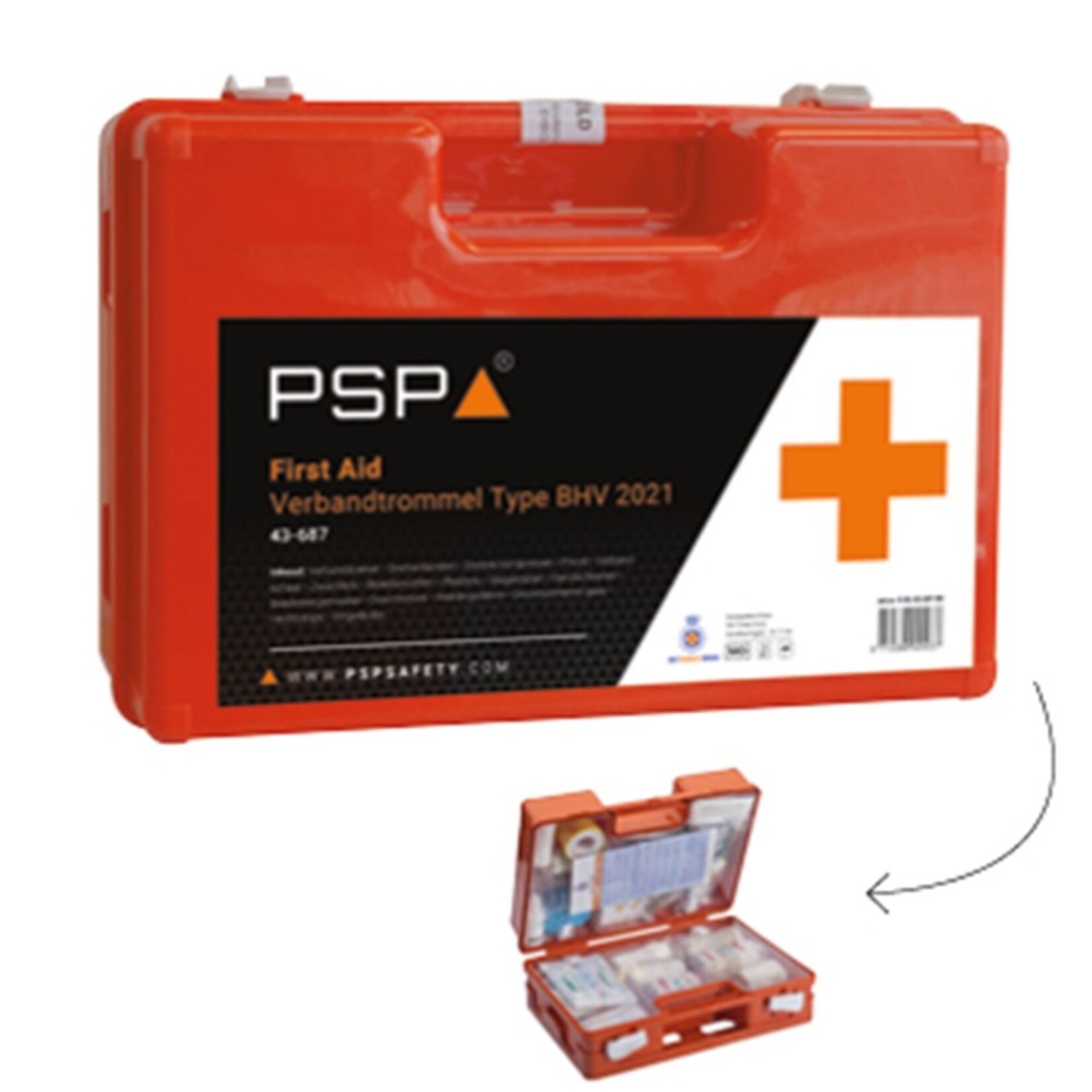 PSP First Aid Kit FASF guideline 2021 43-687