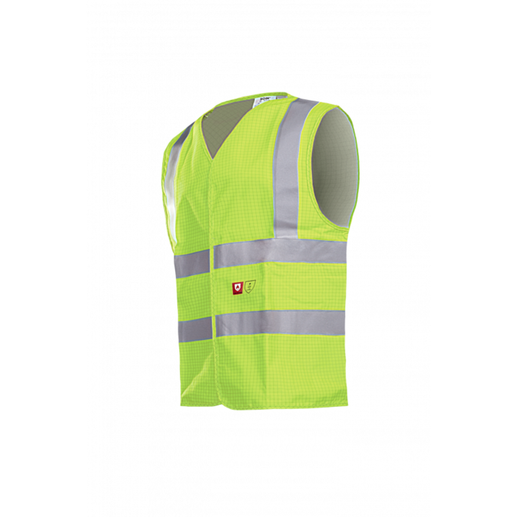 Sioen Hellisan Flame retardant, anti-static hi-vis waistcoat