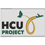 Transfer Logo HCU Project embroided look