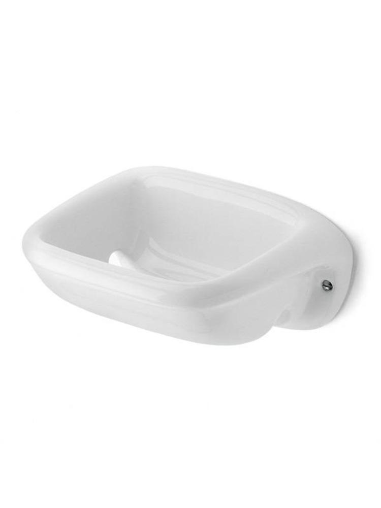 Porselein WC rolhouder gebroken wit – jaren ’20–’40-stijl