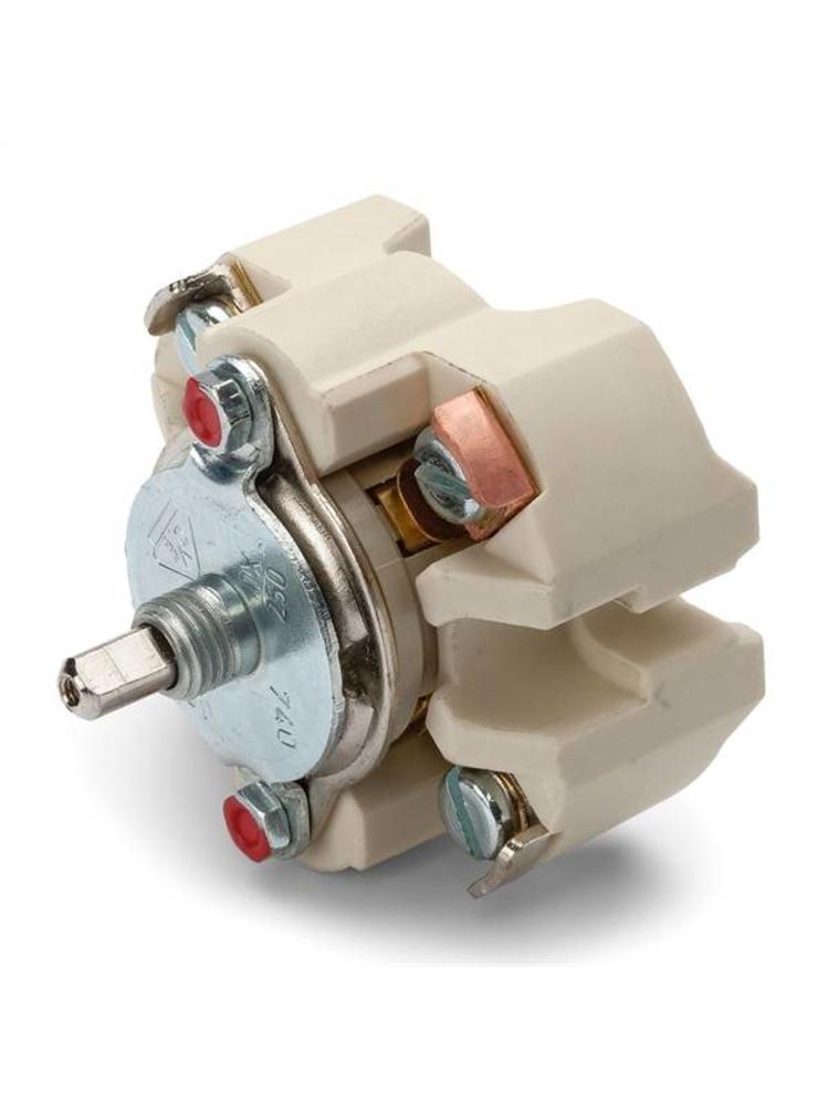 Bakeliet Wisselschakelaar Opbouw – Gebroken Wit – Jaren ’30–’60