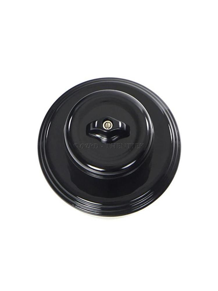 Bakeliet Wisselschakelaar Opbouw – Zwart – Jaren ’30–’50