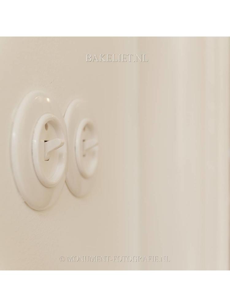 Bakeliet schakelaar inbouw - THPG schakelaar - Retro schakelaar