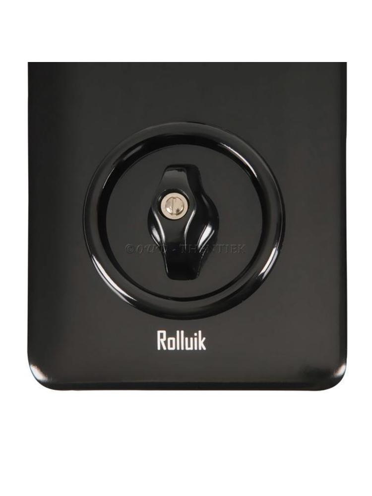Bakeliet Retro Zonweringschakelaar – Inbouw – Zwart