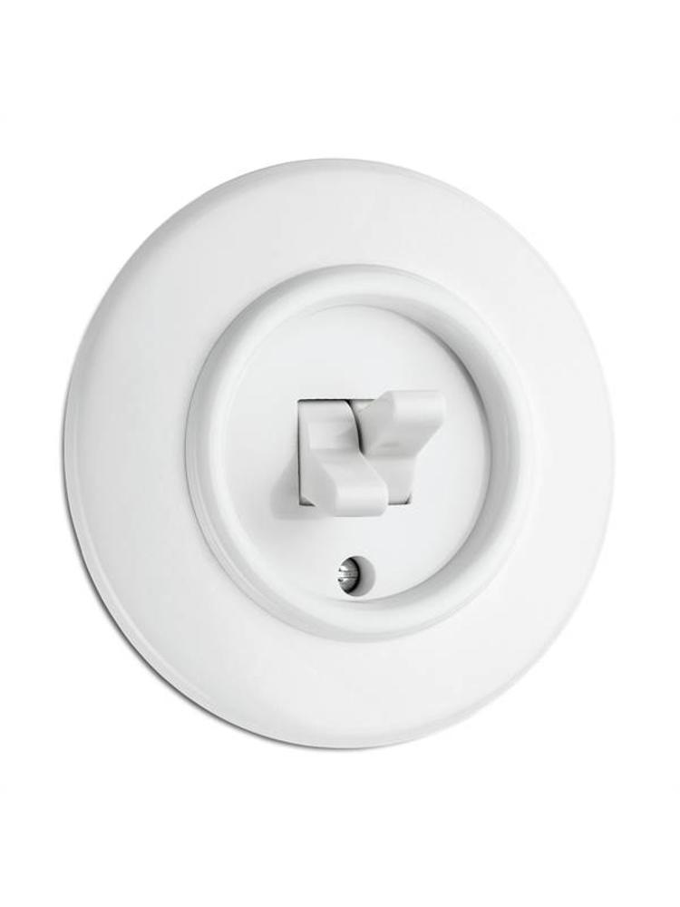 Bakeliet schakelaar inbouw - THPG schakelaar - Retro schakelaar