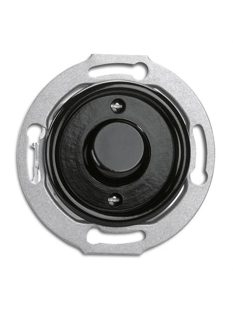 Bakeliet Kruisschakelaar Inbouw – Zwart – Jaren ’30–’50