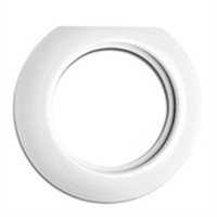 Porselein eindstuk afdekraam (Coax & Data & USB)