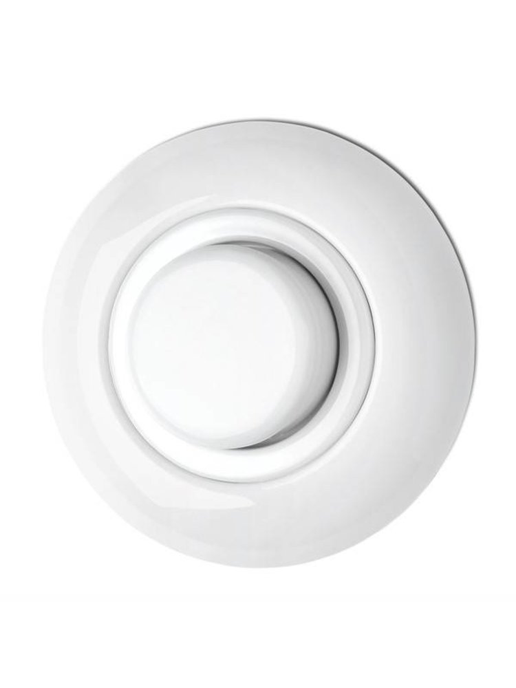 Porseleinen LED-dimmer Inbouw (3–100 W) – Crème Wit – 1920-serie