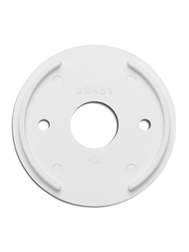 Bakeliet Montageplaatje Opbouw – Gebroken Wit – Jaren ’30–’60