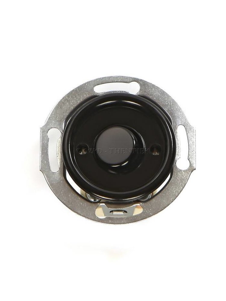 Bakeliet Wisselschakelaar Inbouw – Zwart – Jaren ’30–’50