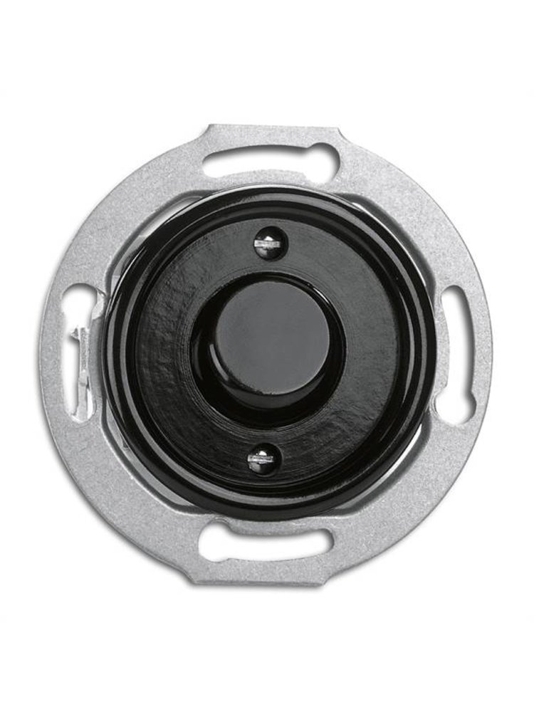 Bakeliet Wisselschakelaar Inbouw – Zwart – Jaren ’30–’50