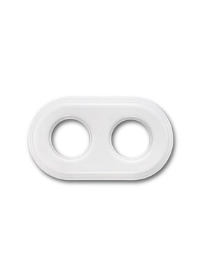 Porselein afdekraam / montageplaat 1910