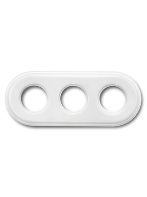 Porselein afdekraam / montageplaat 1910