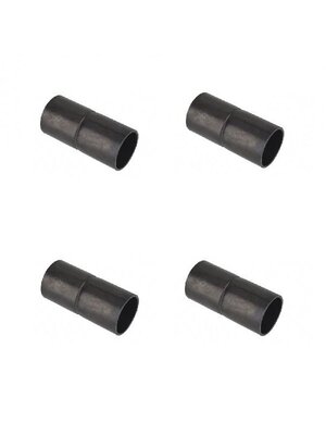 Sok staal zwart (4 stuks)