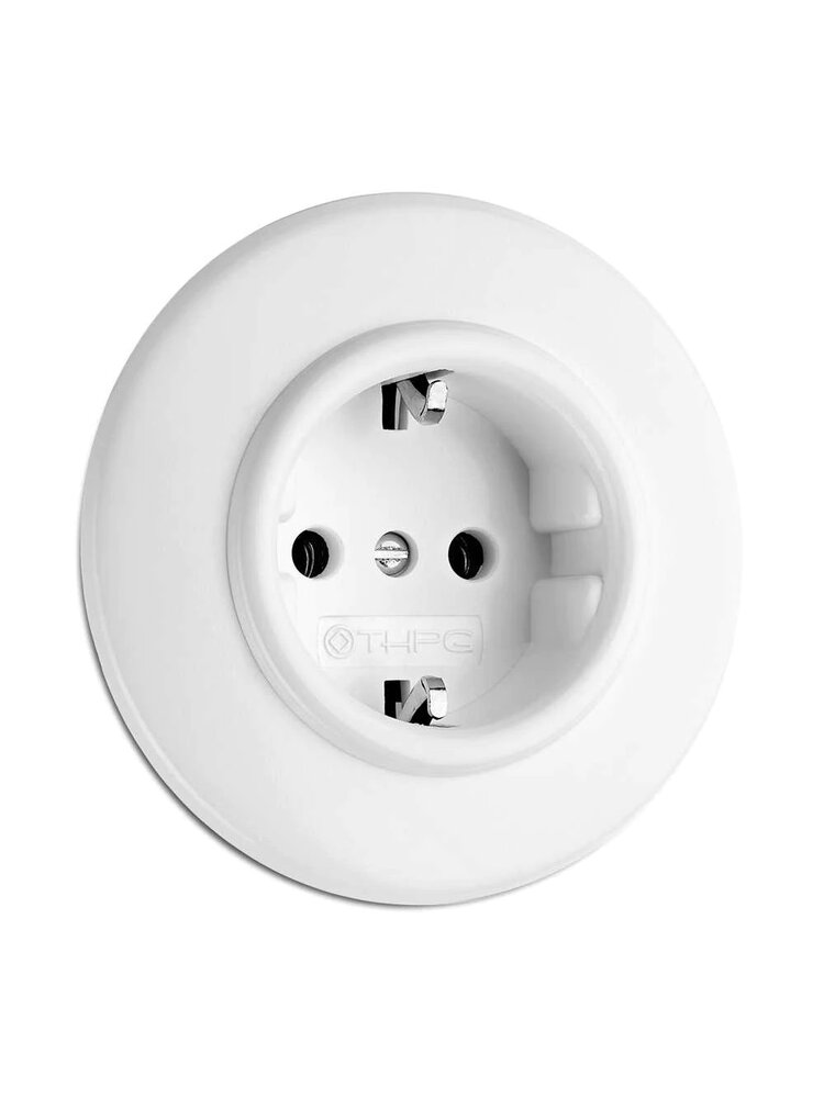 Bakeliet afdekraam inbouw - THPG schakelmateriaal - Retro schakelaar