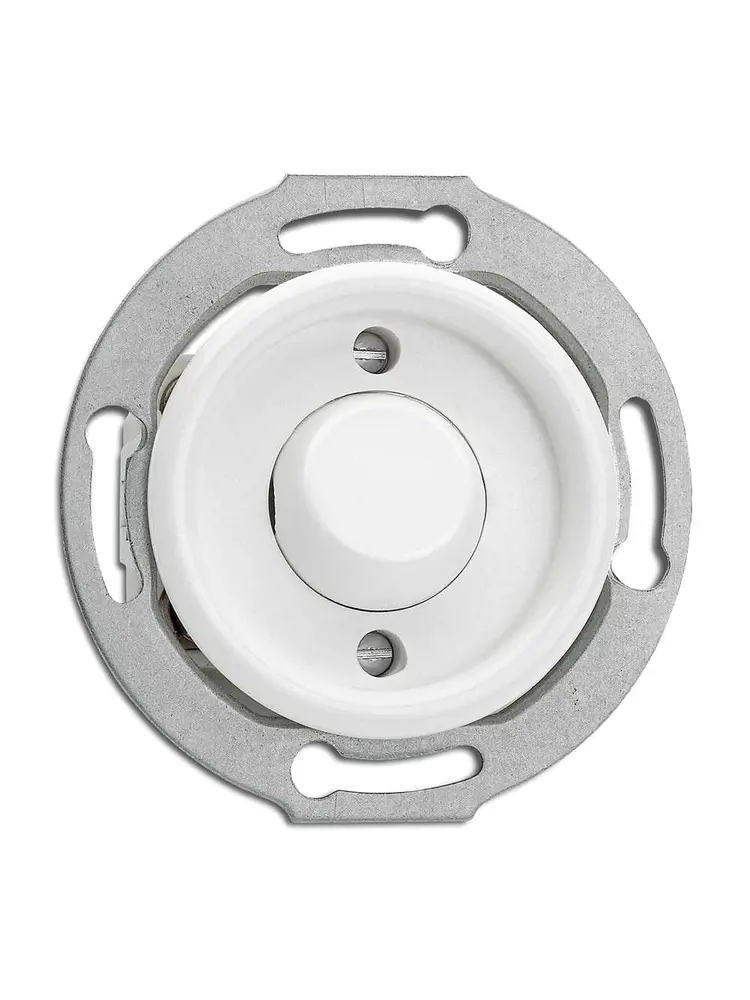 Bakeliet Wisselschakelaar Inbouw – Gebroken Wit – Jaren ’30–’60