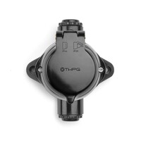 Bakeliet IP44 stopcontact 1940