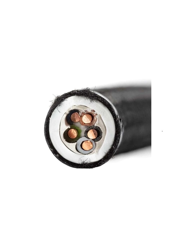 NHXMH-textielkabel 10 meter - 2,5 mm²