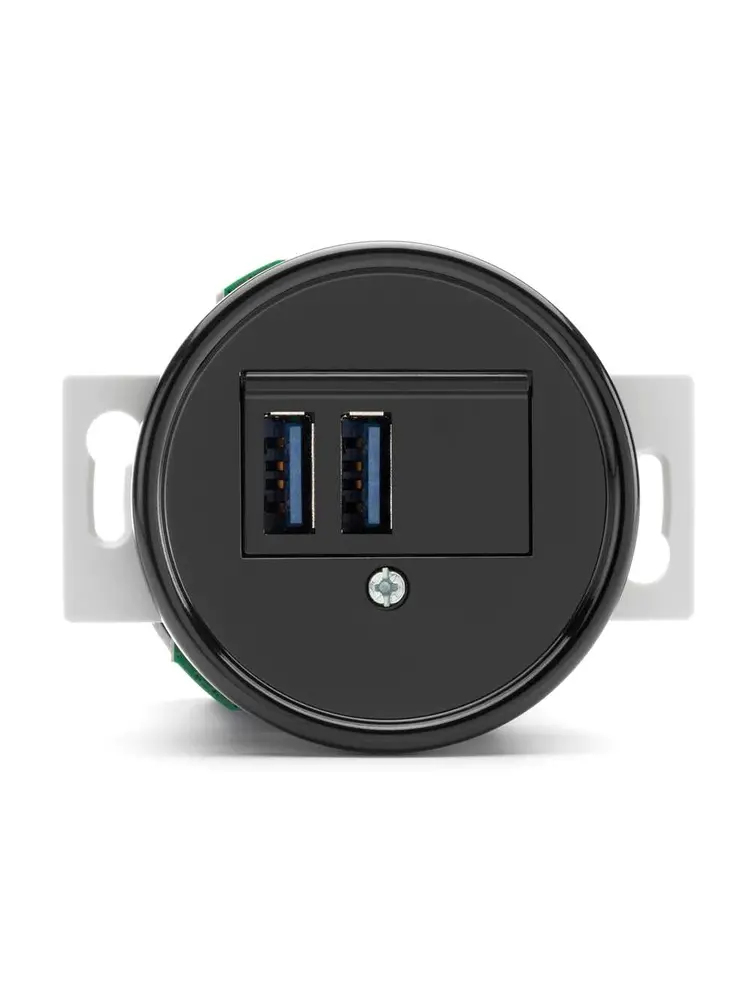 Bakeliet stopcontact inbouw - THPG stopcontact - Retro stopcontact