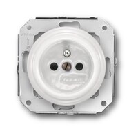 Porselein stopcontact België / Frankrijk 1910