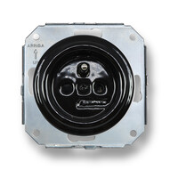 Porselein stopcontact België / Frankrijk 1910