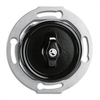 Bakeliet dubbelpolige schakelaar 1930